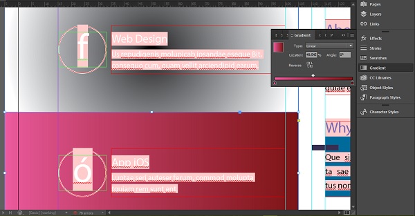 Gradient Panel