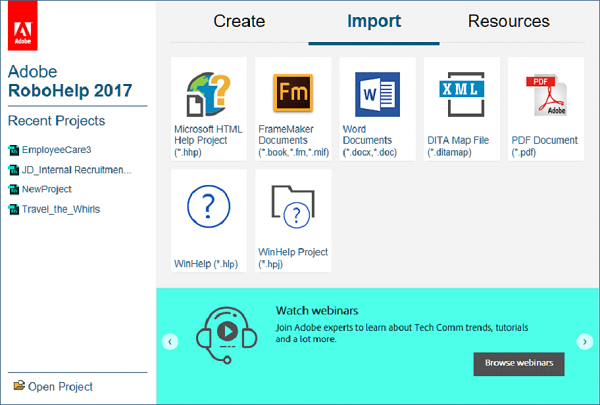 Import Word Document