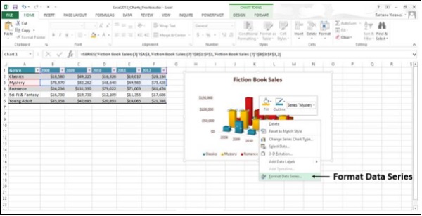 Format Data Series