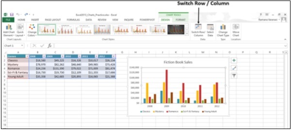 Switch Row / Column