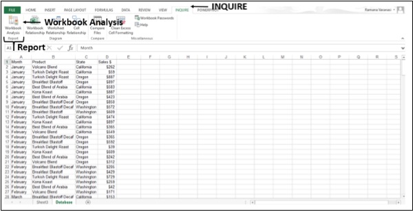 Workbook Analysis