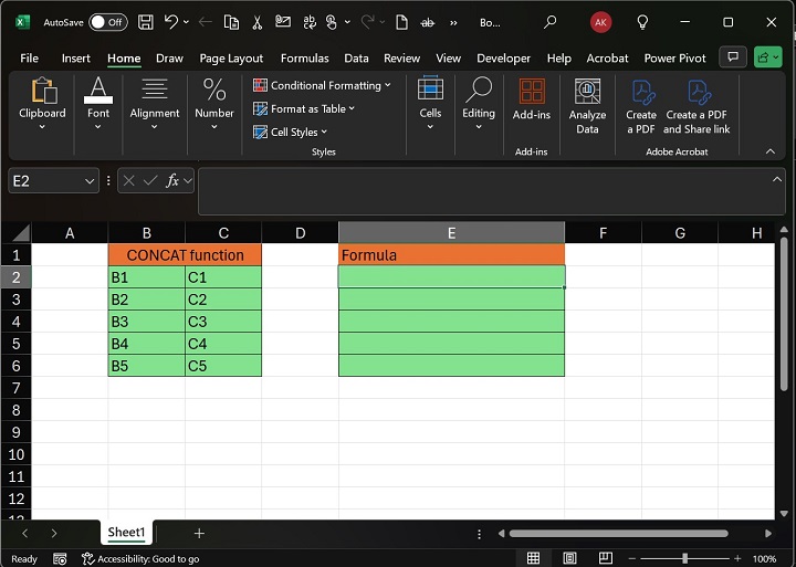 CONCAT Function