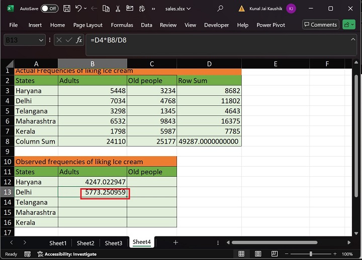 Excel Chitest Function 14