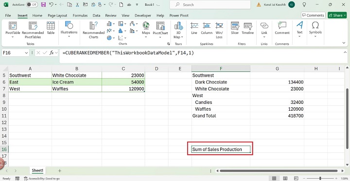 Excel CUBERANKEDMEMBER Function 6