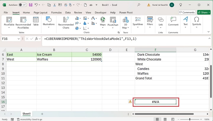 Excel CUBERANKEDMEMBER Function 8