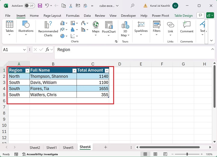 Excel CUBESETCOUNT Function 1