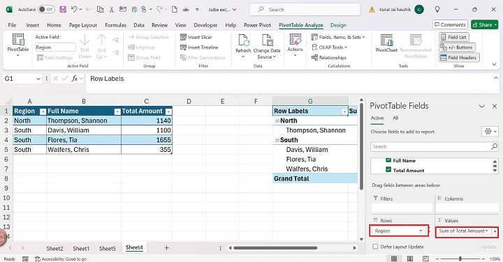 Excel CUBESETCOUNT Function 4