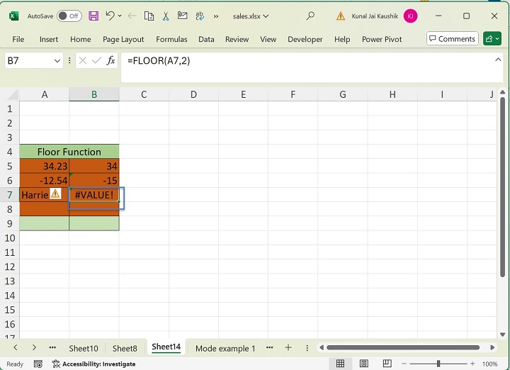 Excel Floor Function 6