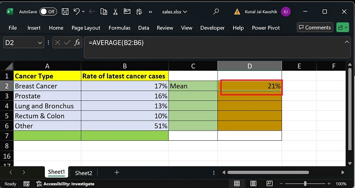 Excel GAMMADIST Function 6