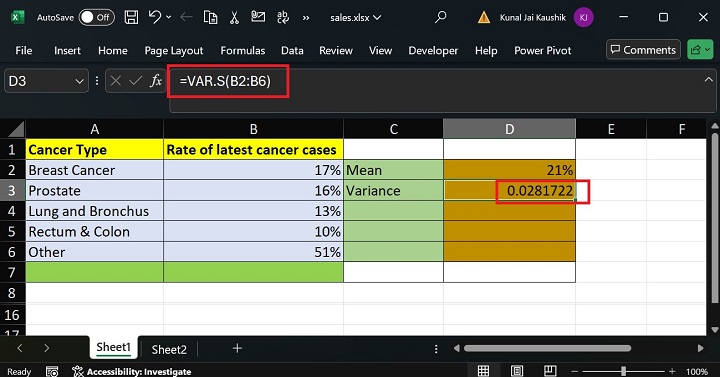 Excel GAMMADIST Function 7