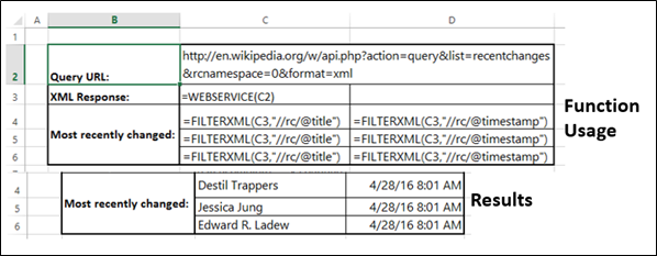 FILTERXML Function