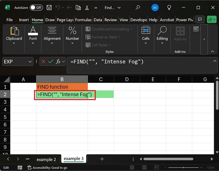 Fint Text Argument Contains Null Value