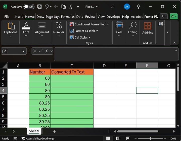 How to use the FIXED function in Excel