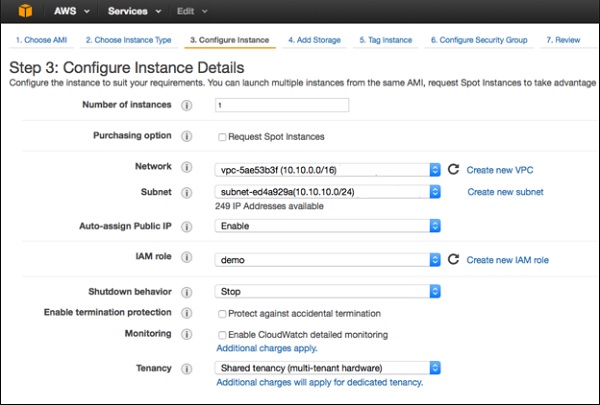Configure Instance