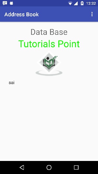 Android SQLite Tutorial