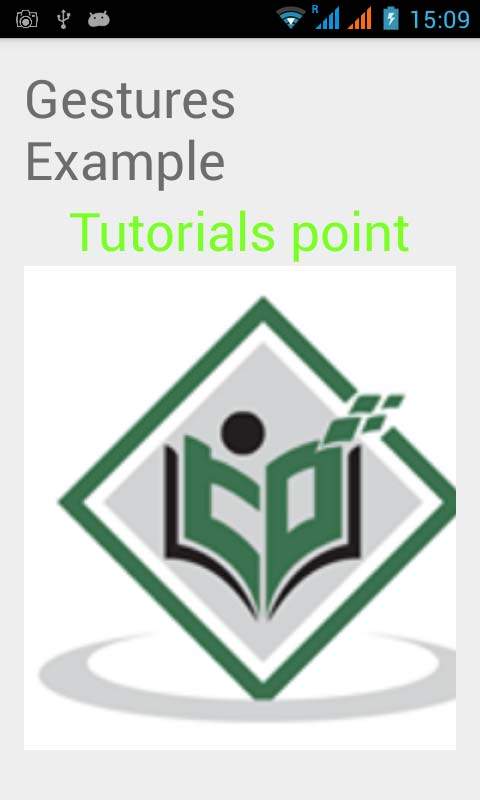 Android Gestures Tutorial