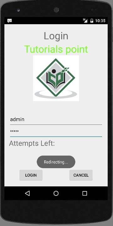Android Login Application Tutorial