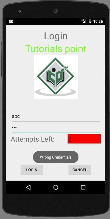 Android Login Application Tutorial
