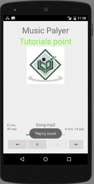 Anroid MediaPlayer Tutorial