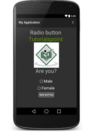 Android RadioButton Control