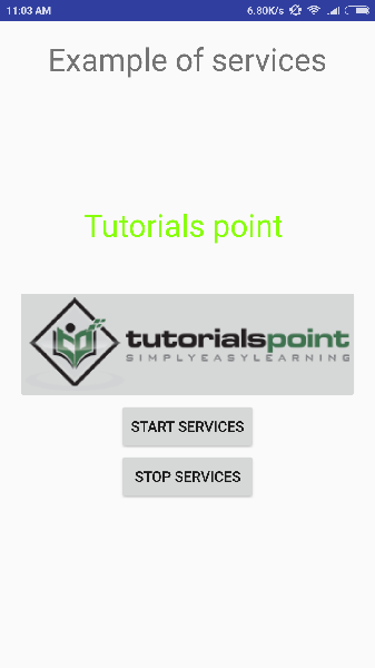 Android Service Demo