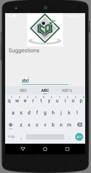 Android Spell Checker Tutorial