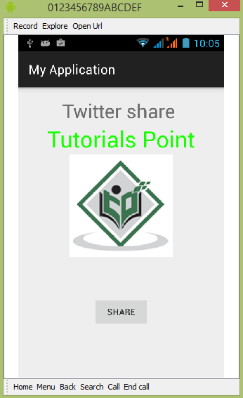 Android Twitter Tutorial