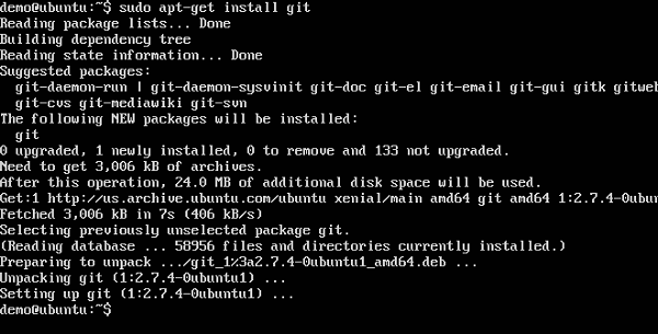 GIT Installed