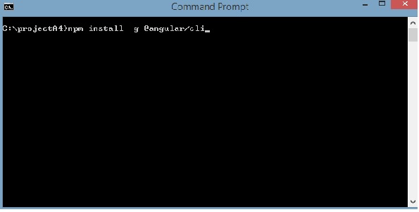 Angular CLI Installation Step1