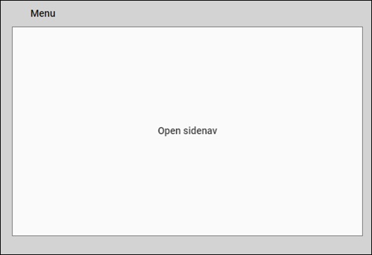Open Sidenav Menu