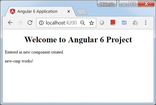 Using Selectors Browser Output