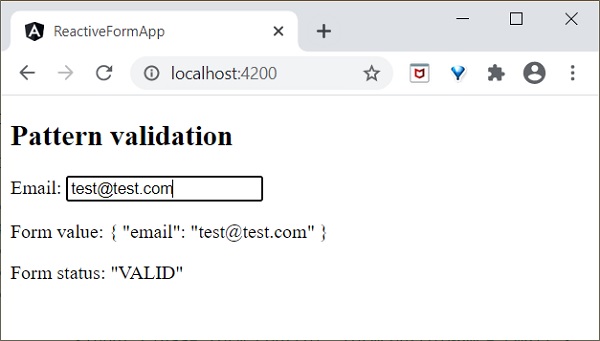 PatternValidators