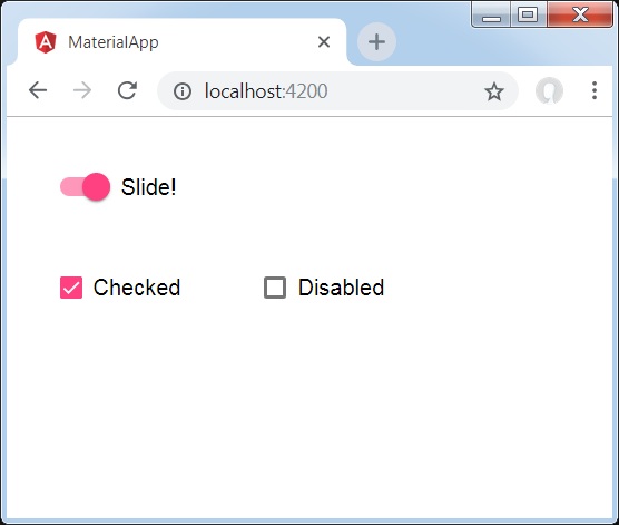 Slide Toggle