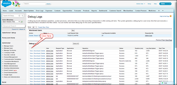 Debugging Via Debug Console Step7