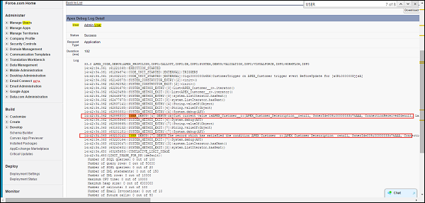 Debugging Via Debug Console Step8