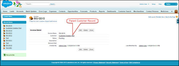 Fetching Parent Records SOQL