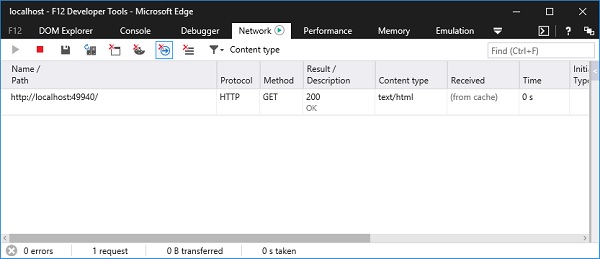 Network Tab