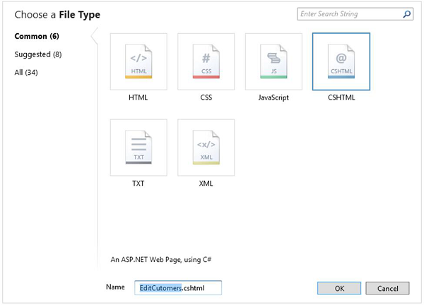 New CHSTML File