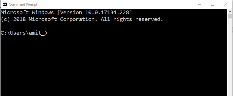 Command Prompt