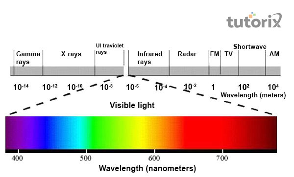 Visible light spectrum