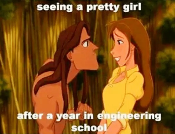 Engineering Pretty girl