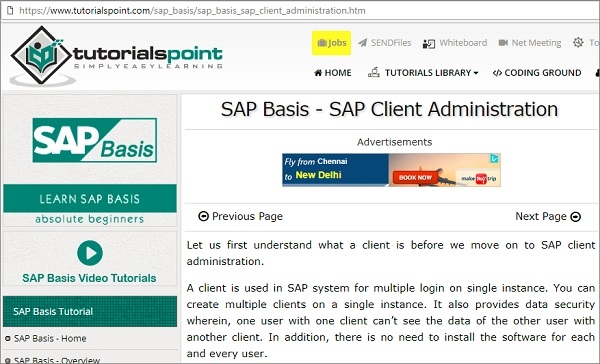 SAP Client Administration