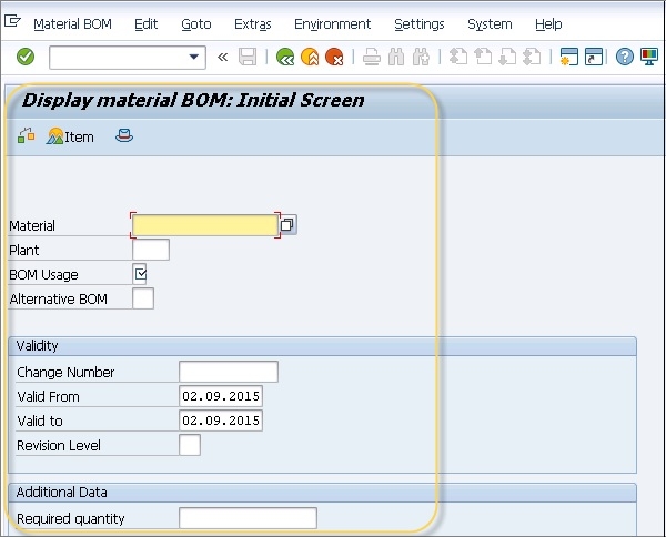 SAP Deleted Components