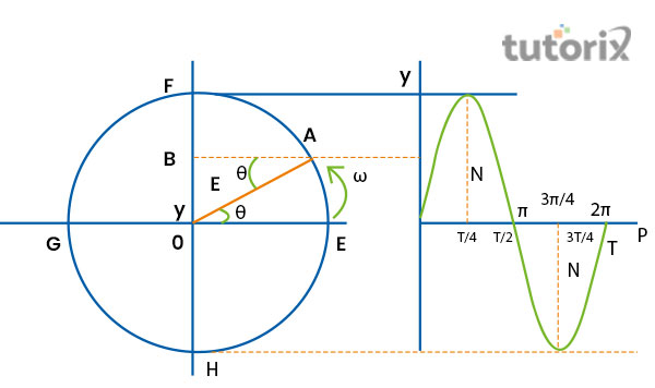 Relationship between Simple Harmonic and Circular Uniform Motion