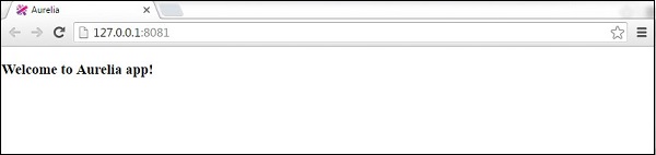 Aurelia Data Binding Simple