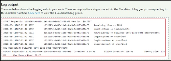 Log Output Testing