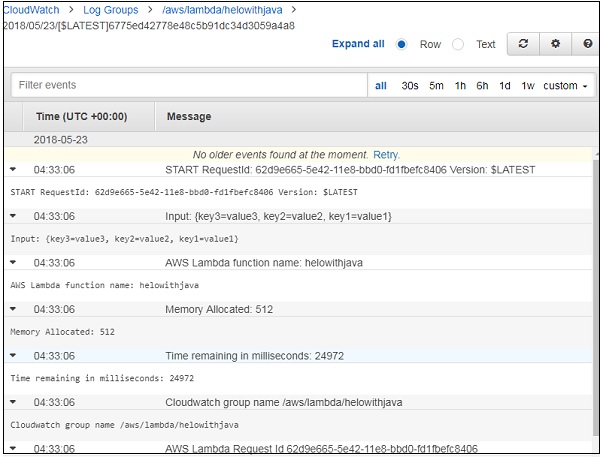 Logging Java Output