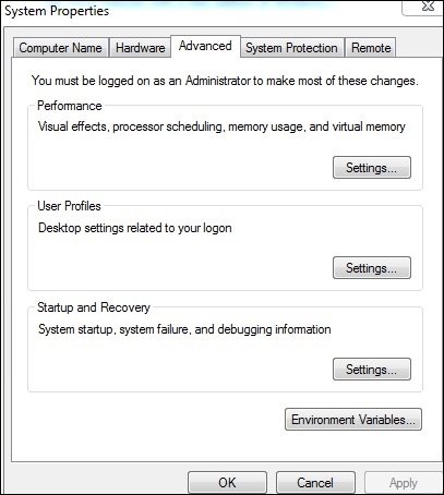 System Properties