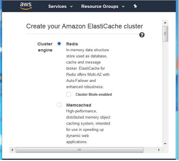 Create Cluster 1