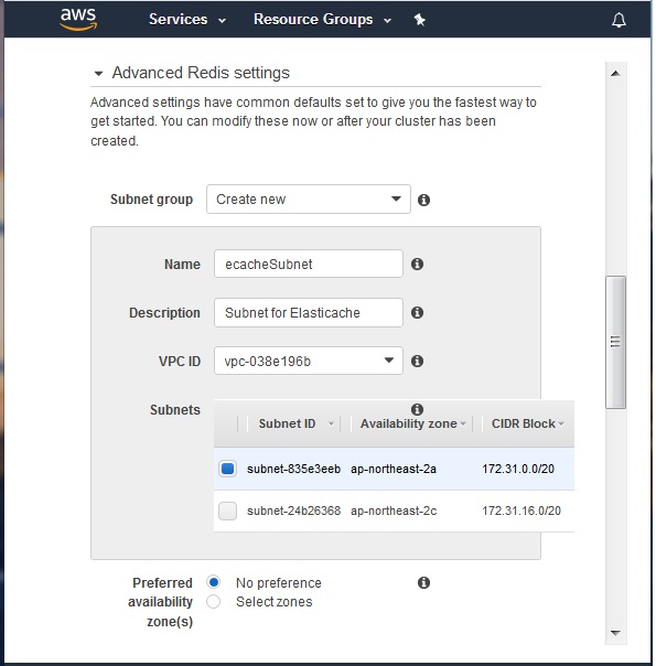 Create Cluster 3